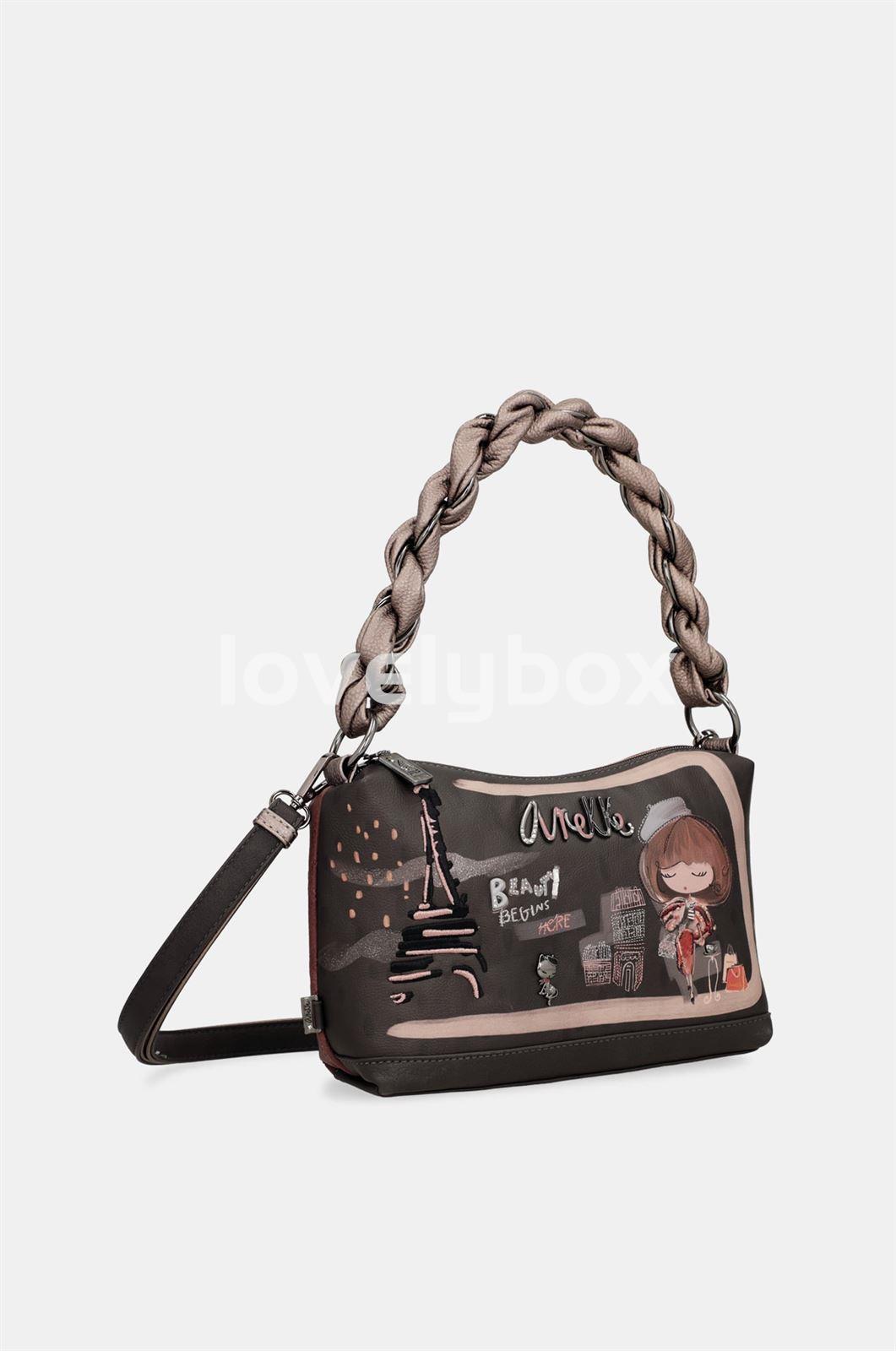 Bandolera Anekke colección Mademoiselle asa corta y larga - Imagen 4