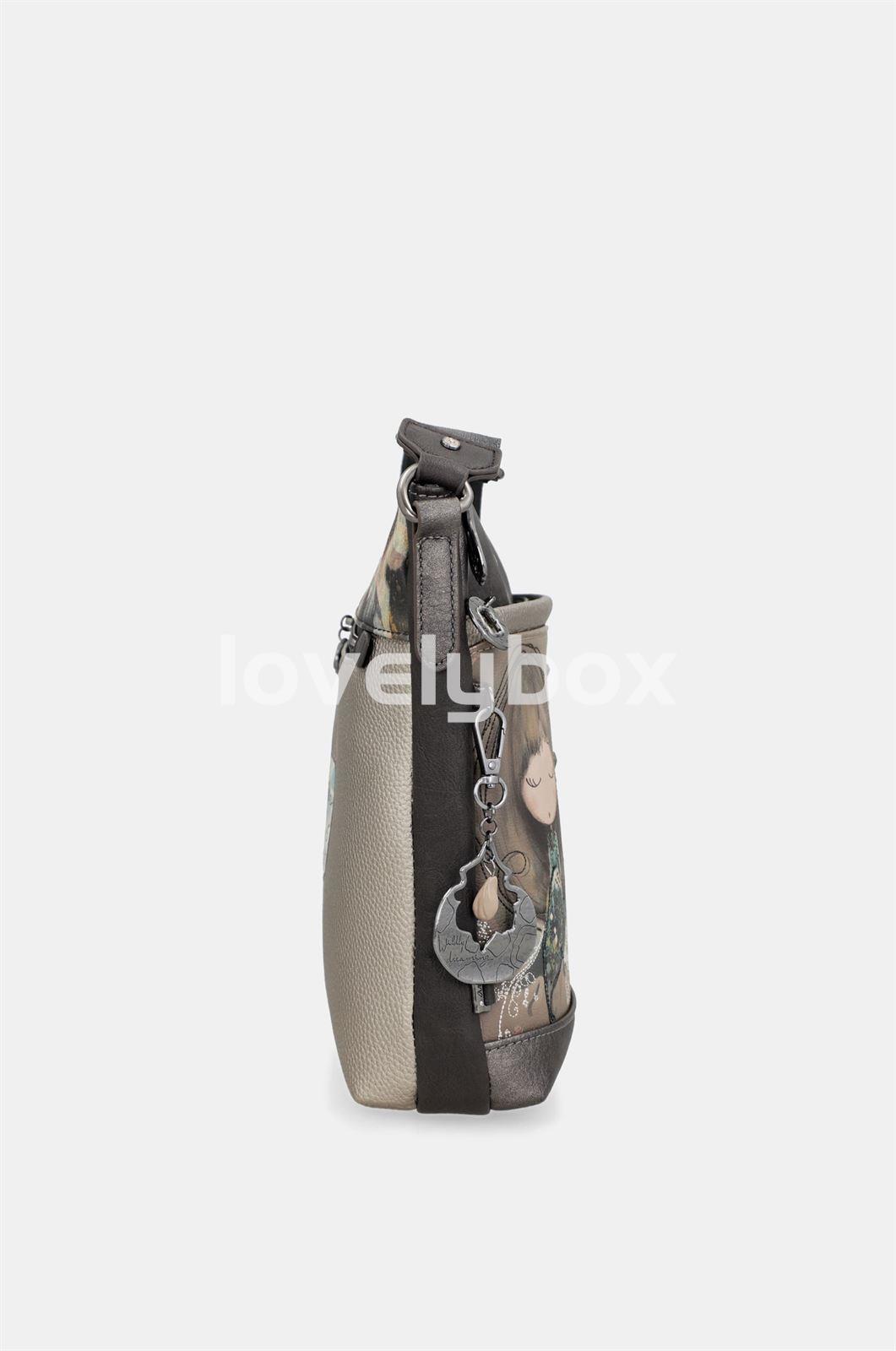 Bandolera con bolsillo frontal Anekke colección Real - Imagen 3