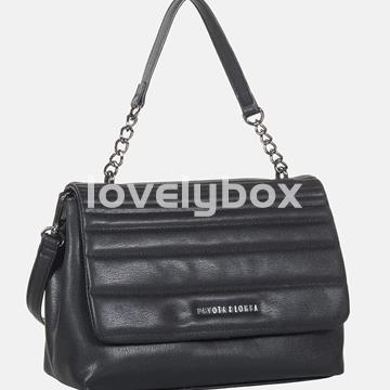 Bandolera de mujer Devota & Lomba Graded en color negro - Imagen 1