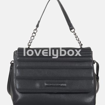 Bandolera de mujer Devota & Lomba Graded en color negro - Imagen 2