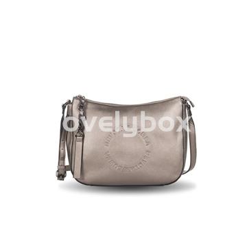 Bandolera Mediana Circle Devota&Lomba Plomo - Imagen 1