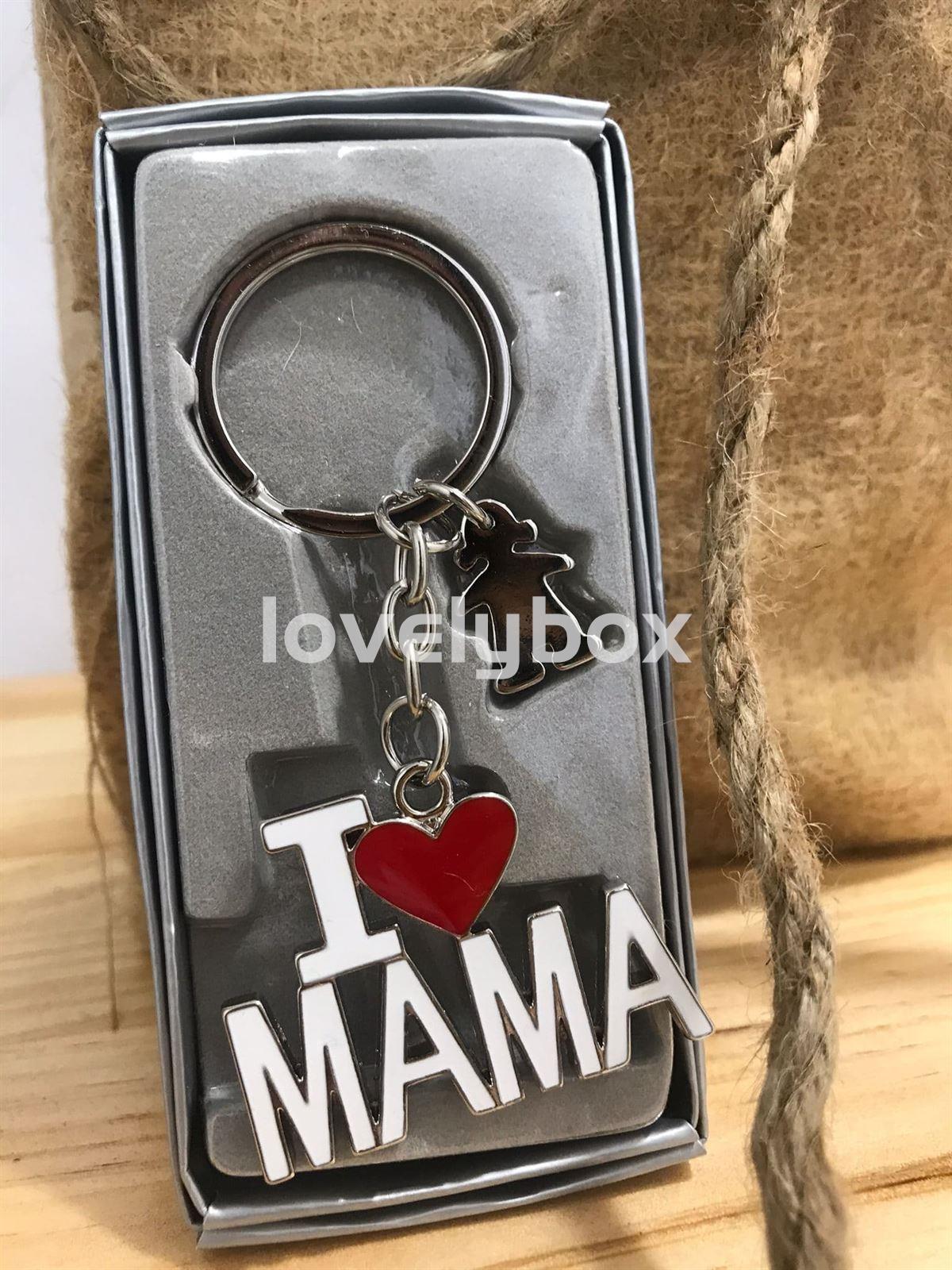 Bolsa macetero yute té verde I Love Mamá- regalo personalizado - Imagen 5