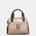 Bolso de mano tipo bowling con correa bandolera ajustable y desmontable. Firma Anekke colección Real - Imagen 2