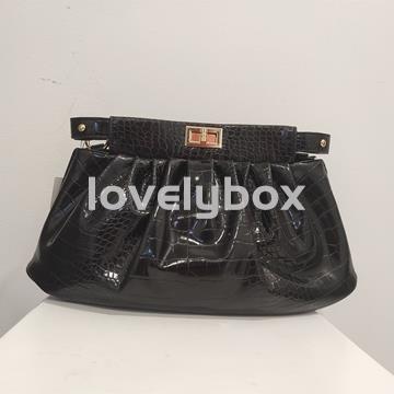 Bolso moda efecto cocodrilo - Imagen 1