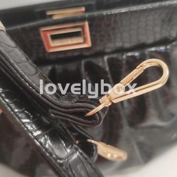 Bolso moda efecto cocodrilo - Imagen 2