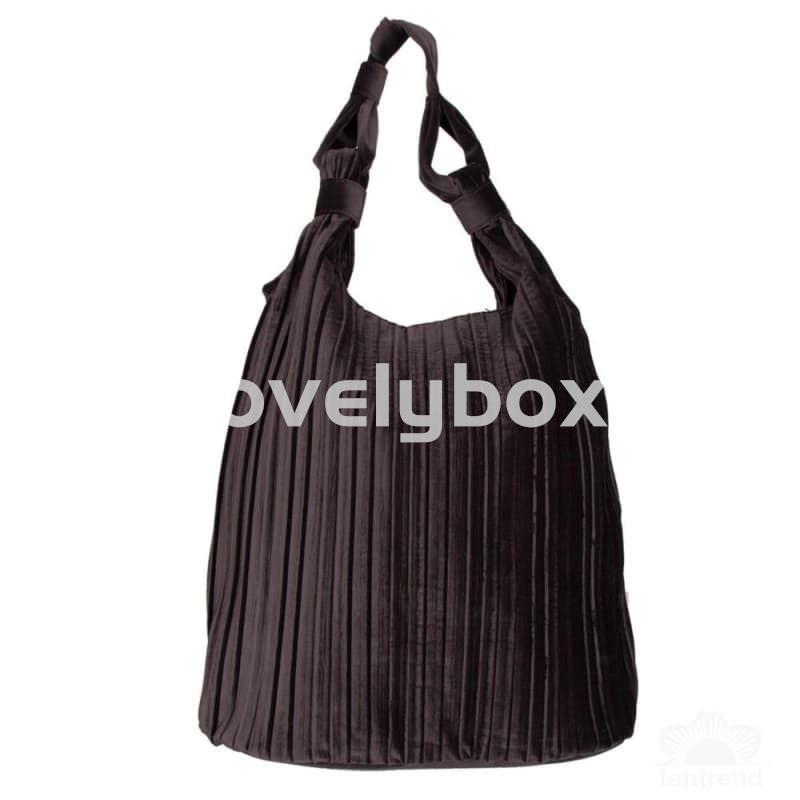 Bolso saco hobbo tantrend marrón chocolate - Imagen 1