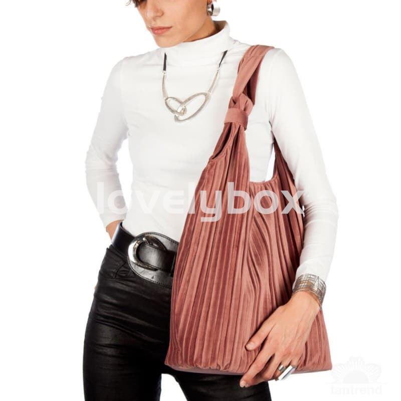 Bolso saco hobbo tantrend marrón chocolate - Imagen 2