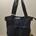 Bolso shopper nylon azul marino - Imagen 1