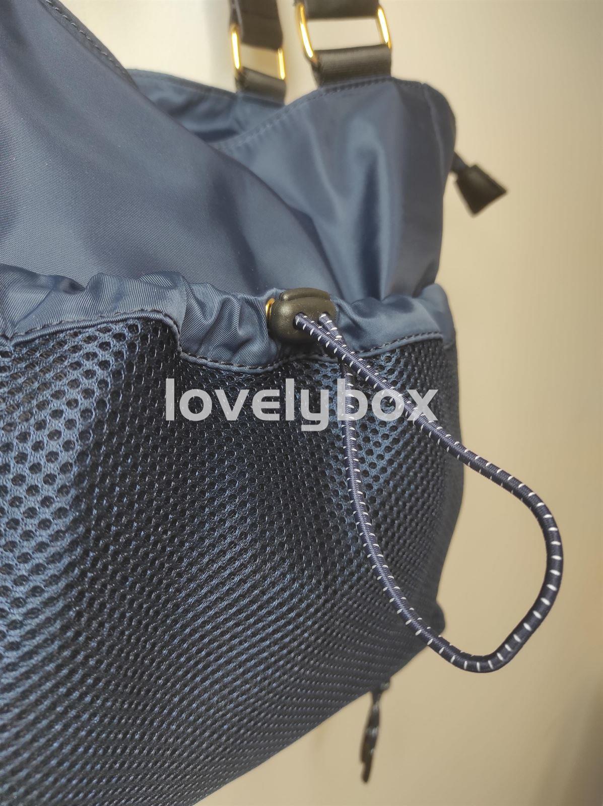 Bolso shopper nylon azul marino lovelybox -