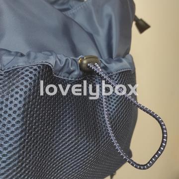 Bolso shopper nylon azul marino - Imagen 2