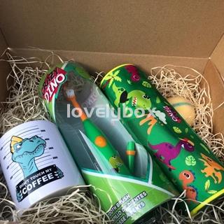 Caja Dino ?? Higiene dental -regalo ideal personalizado - Imagen 1