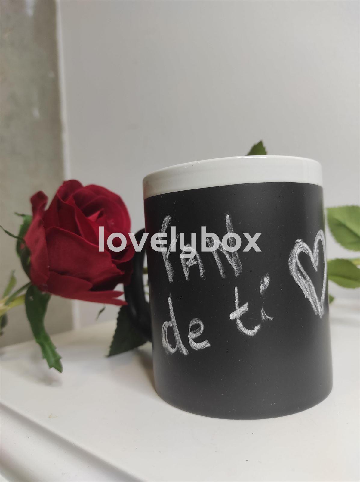 Caja leche de cabra con taza personalizada - Imagen 2