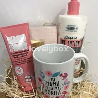 Caja macetero mamá eres la más bonita soap & glory - regalo personalizado - Imagen 2