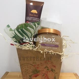 Caja macetero vintage tratamiento tropical - regalo personalizado - Imagen 1