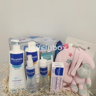 Caja madera de Bebé con Mustela - Imagen 1