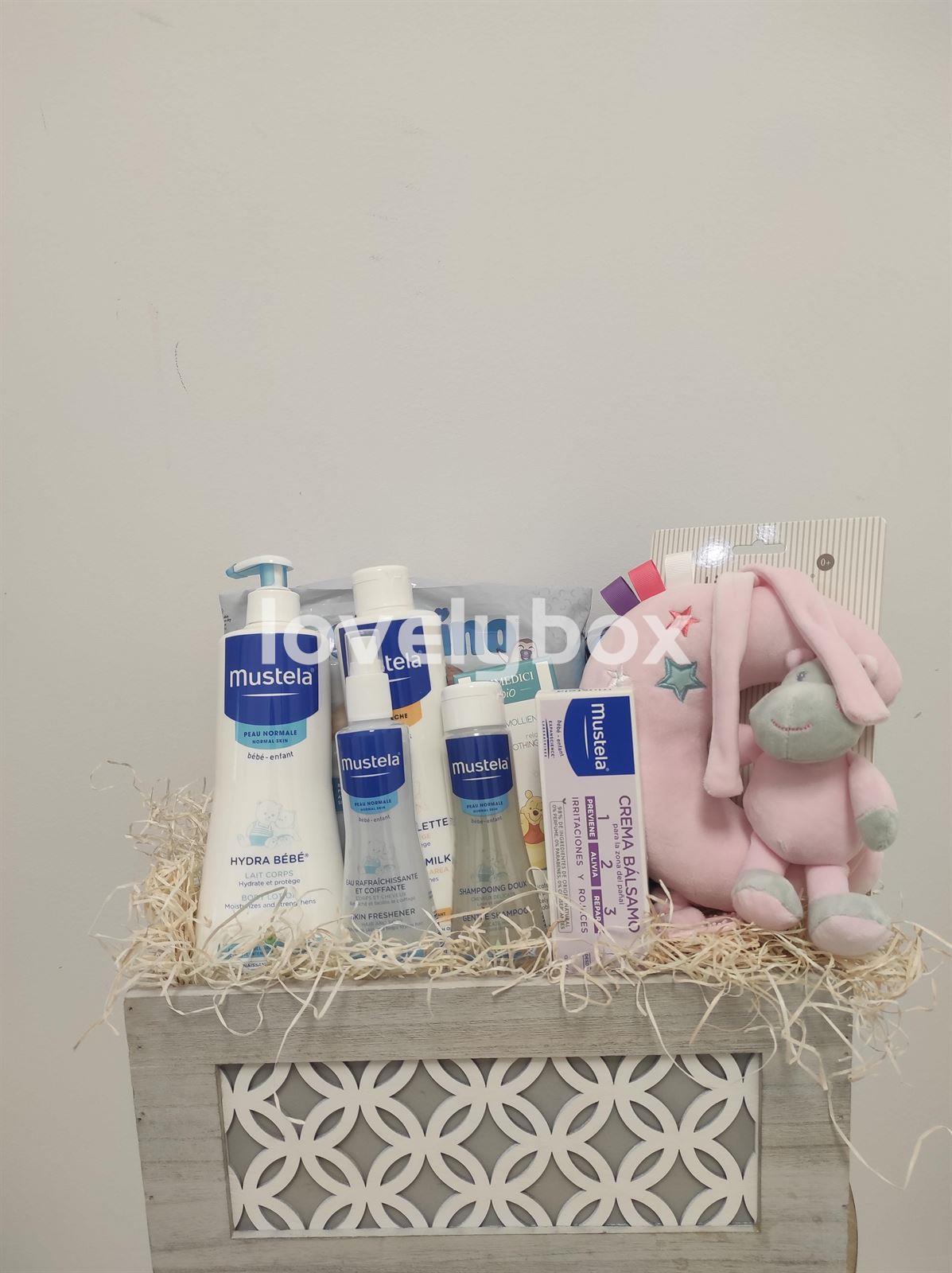 Caja madera de Bebé con Mustela - Imagen 3