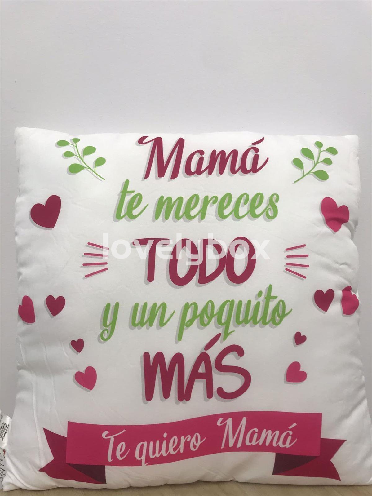 Caja mamá te lo mereces con bolso - regalo personalizado - Imagen 4