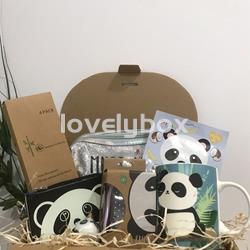 Caja oso panda cuidados- regalo personalizado - Imagen 1