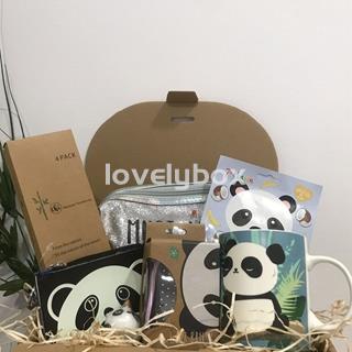 Caja oso panda cuidados- regalo personalizado - Imagen 1