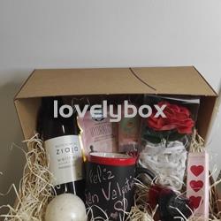 Caja San Valentín taza pizarra- regalo personalizado - Imagen 1