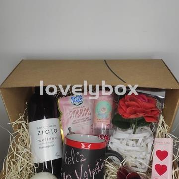 Caja San Valentín taza pizarra- regalo personalizado - Imagen 2