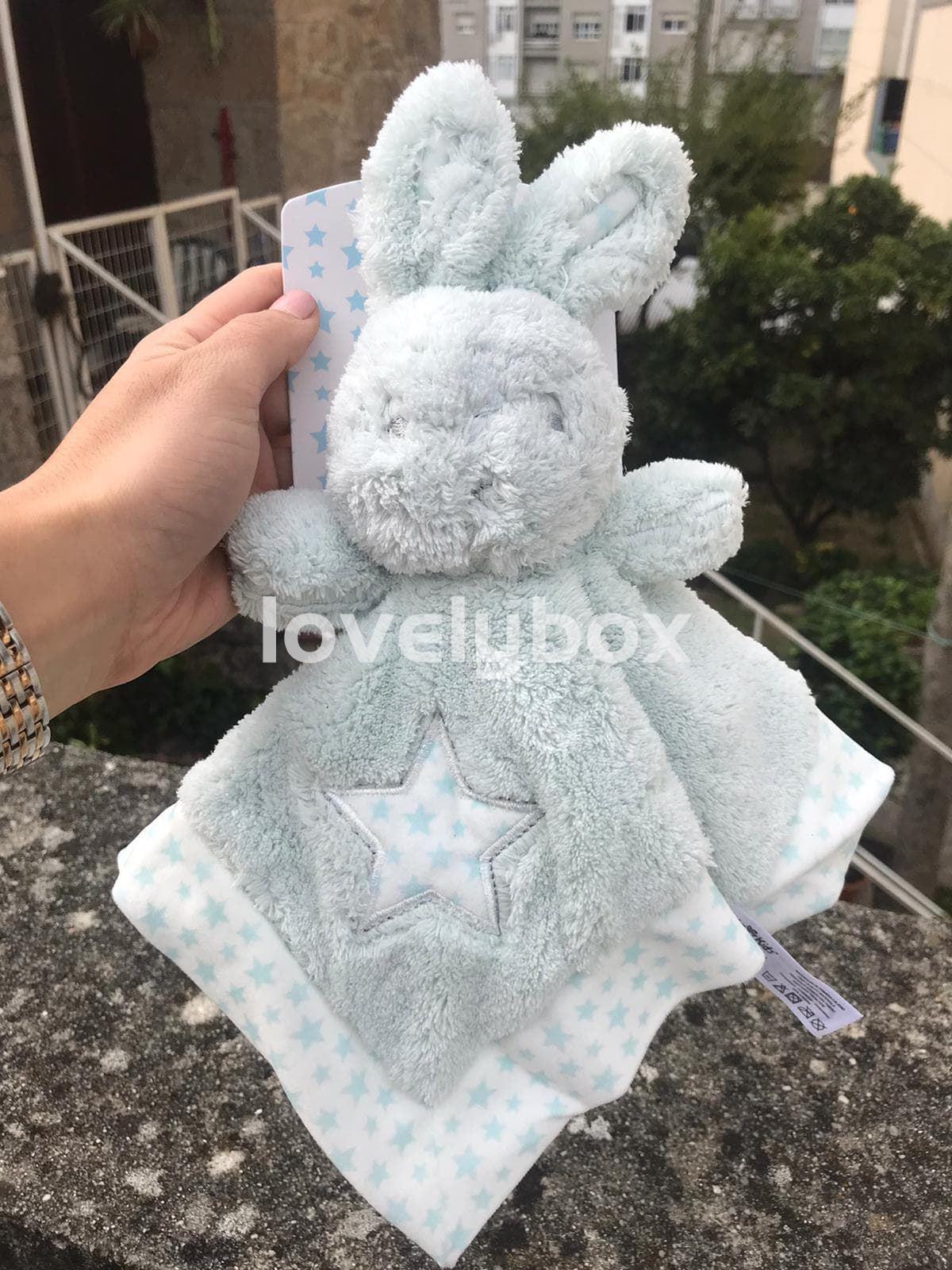 Cesta caja bebé zuzu y conejo- cesta regalo personalizado - Imagen 3