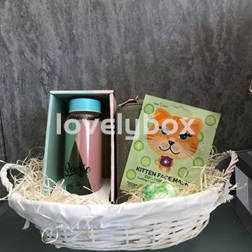 Cesta Sonríe- regalo personalizado - Imagen 1