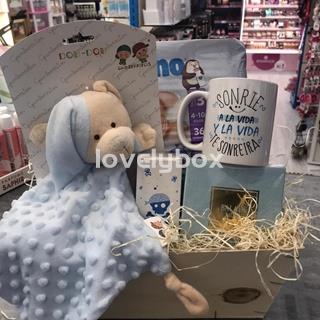 Cestas- cajas bebés regalo personalizado - Imagen 2
