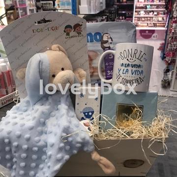 Cestas- cajas bebés regalo personalizado - Imagen 2