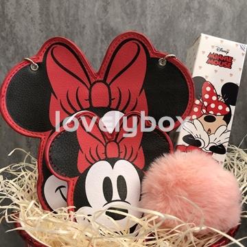 Cubo Minnie Mouse con bolso-regalo personalizado - Imagen 2