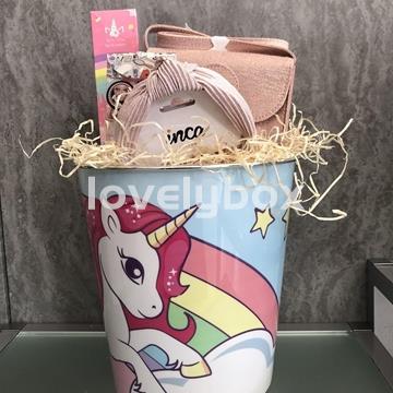 Cubo Unicornio Arco-Iris- regalo personalizado - Imagen 1