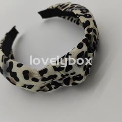 Diadema tejido animal print - Imagen 1