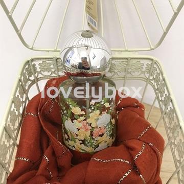 Jaula floral - regalo personalizado - Imagen 1