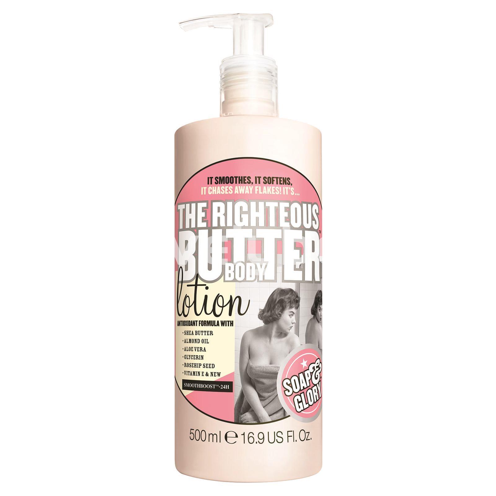 Loción corporal the righteous butter 500ml soap&glory - Imagen 1