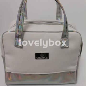 Neceser blanco iridiscente - Imagen 1