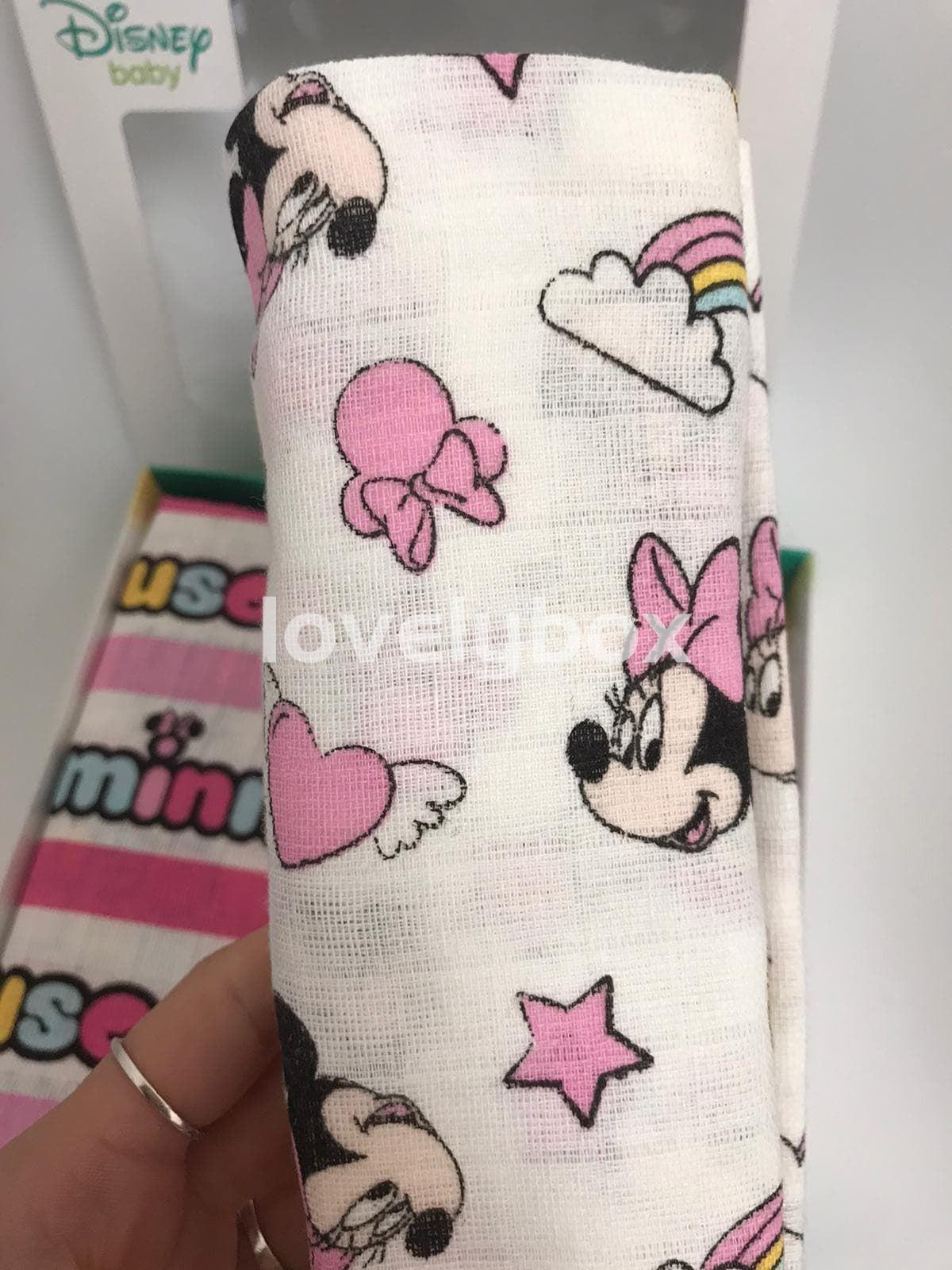 Toallitas muselina bebé Minnie - Disney baby - Imagen 2