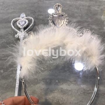 Varita y corona de princesa inca - Imagen 2